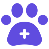 Veterinary paw icon