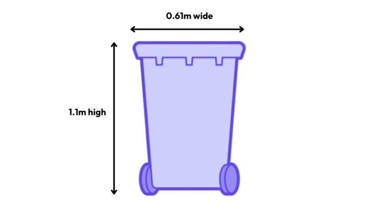 360L Bin | Waste Managed