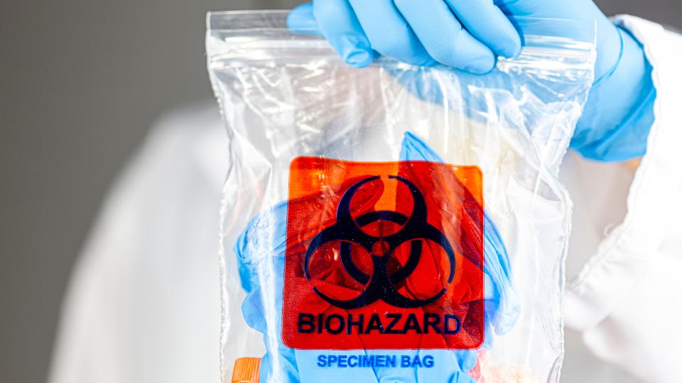 hazardous waste in a care home
