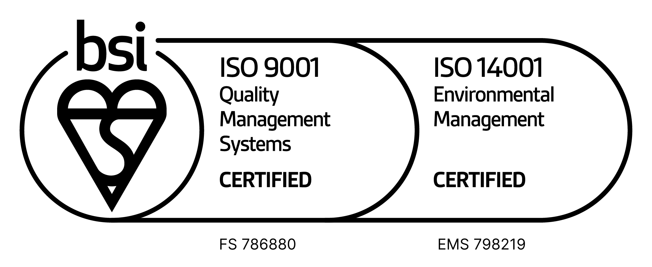 Waste Managed ISO certifications badge