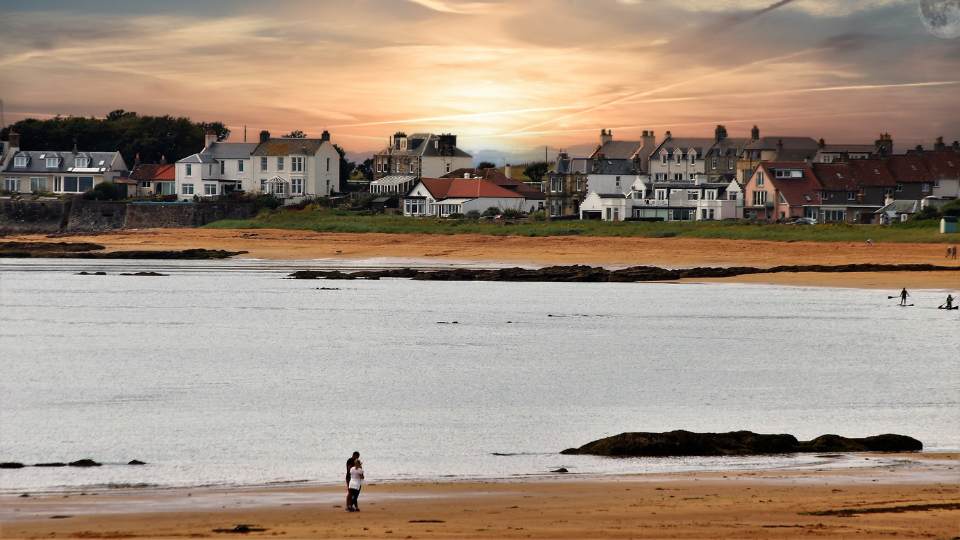 Fife coast sunset