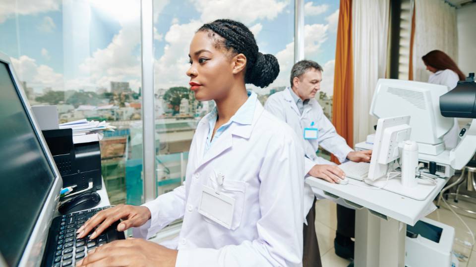 clinical waste training at a hospital