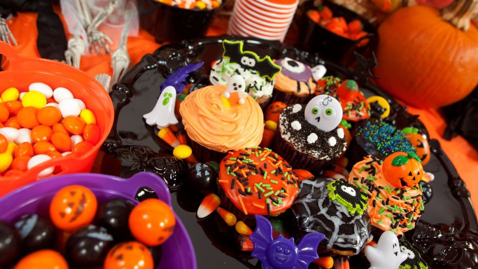 Food at a Halloween Party