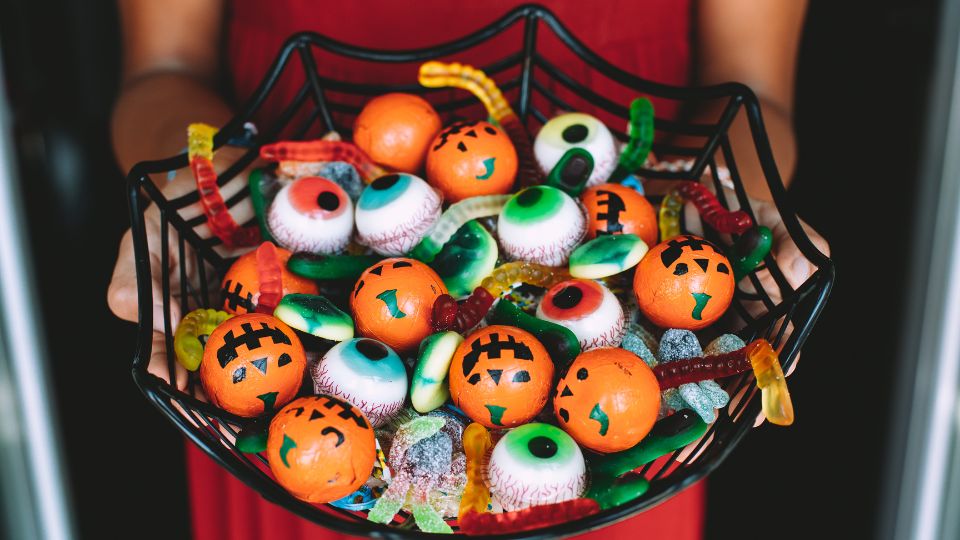 Halloween Sweets in a bowl